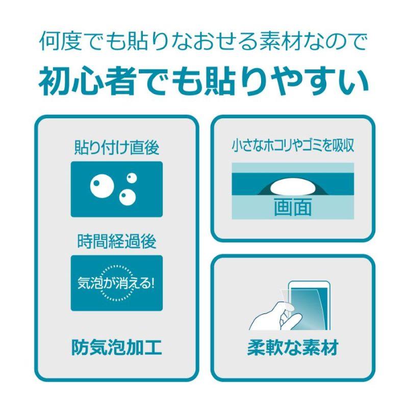 Times PAY タイムズペイ オールインワン型端末 保護フィルム 衝撃吸収 抗菌抗ウィルス 反射低減 フッ素コーティング ブルーライトカット UVカット 防気泡 |  | 03