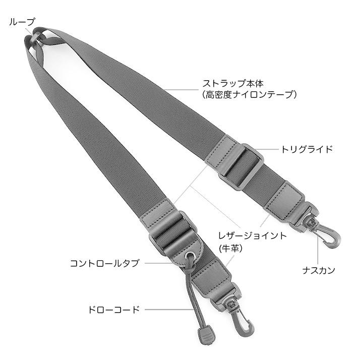 たすき掛け ストラップ ジェットグライド JETGLIDE LJ50 単品 付替え