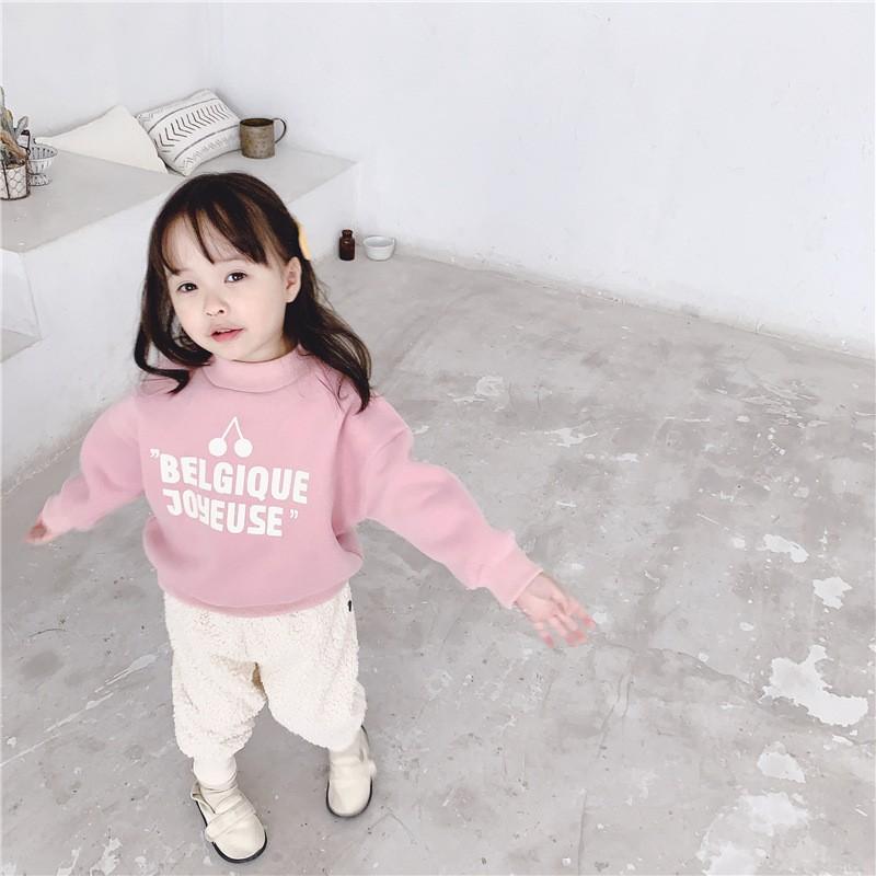 子供服 トレーナー トップス 女の子 キッズ 冬 韓国 おしゃれ かわいい