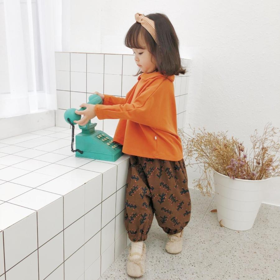 子供服 裏ボア 女の子 冬 北欧風 柄 キッズ おしゃれ かわいい 90 100