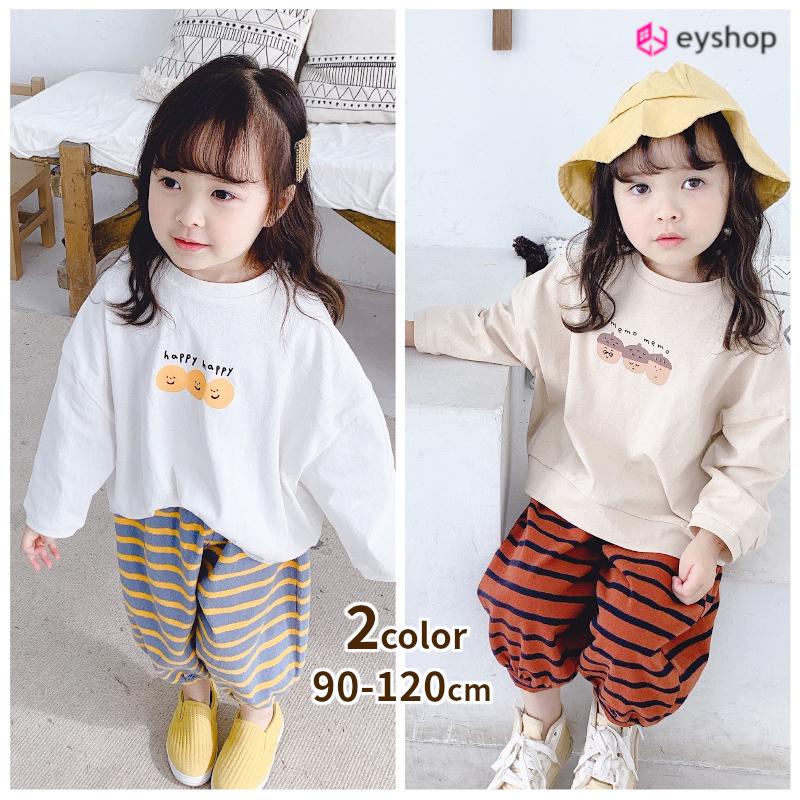 子供服 長袖 トップス ビッグシルエット 女の子 男の子 春 キッズ 韓国