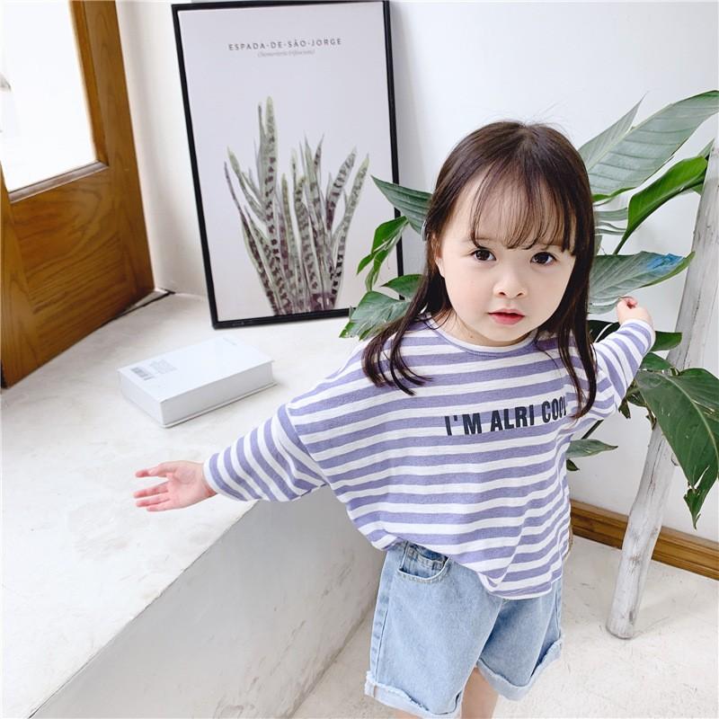 トップス 長袖 薄手 Tシャツ ドルマン ビッグシルエット 女の子 夏