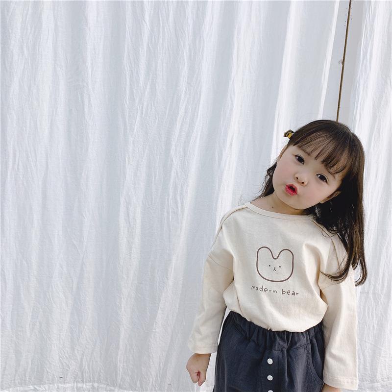 子供服 ロンT 長袖 Tシャツ ドルマン風 春 女の子 キッズ 子供