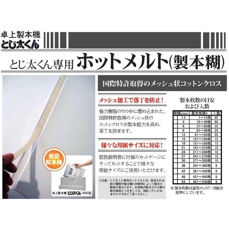 とじ太くん専用ホットメルト メール便 : イーヤマダストア - 通販