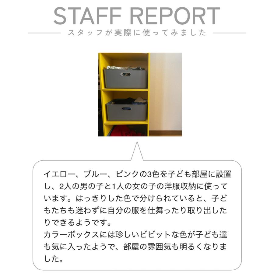 ANGEL カラフル収納ボックス 3色セット 3段 カラフル カラーボックス 収納ボックス 収納家具 組立家具 2個