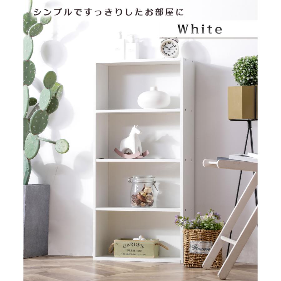 薄型4段カラーボックス 4台セット 4個組 収納ボックス BOX 収納 薄型4段カラーボックス 4台セット 4個組 収納ボックス BOX 収納