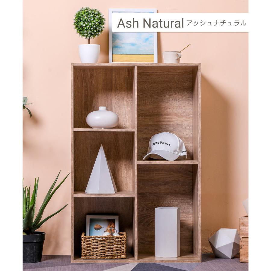 カラーボックス 大容量 2列 2段 3段 A4対応 収納棚 本棚 KC-BOX 送料