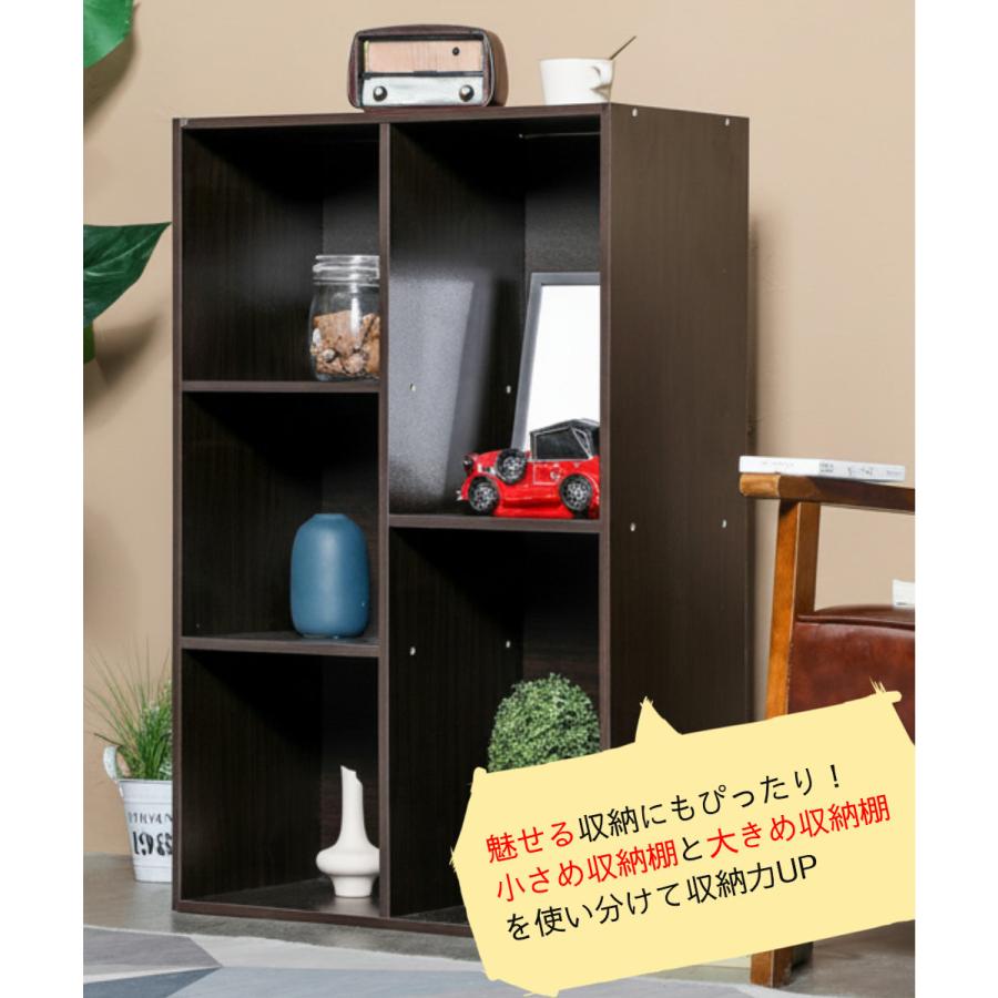 カラーボックス 収納 棚 大容量 2列 2段 3段 ラック 組立 家具 A4対応