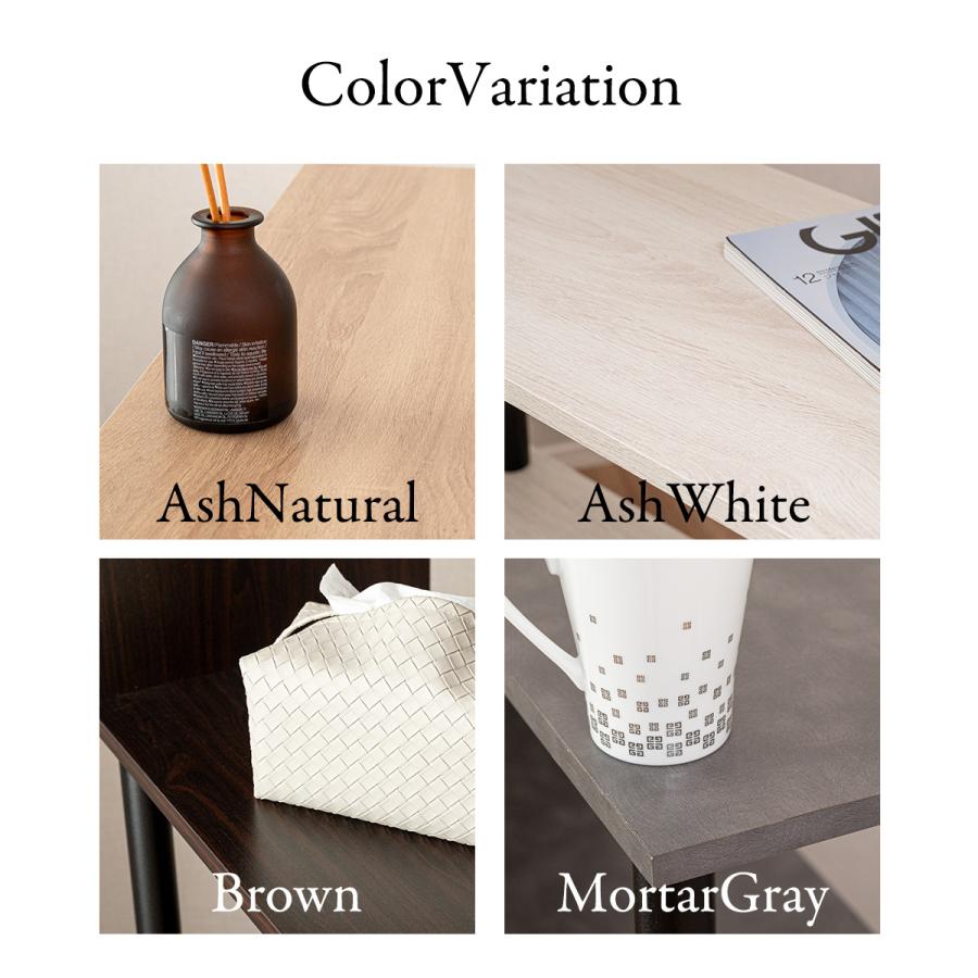 S字3段オープンラック マルチラック 多目的ラック 収納棚 脚付き スリム ナチュラル ホワイト グレー ブラウン ブラック |  | 10