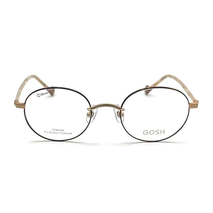 GOSH（ゴッシュ） 度付きメガネ 眼鏡 かわいい アイウェア 1.60薄型非