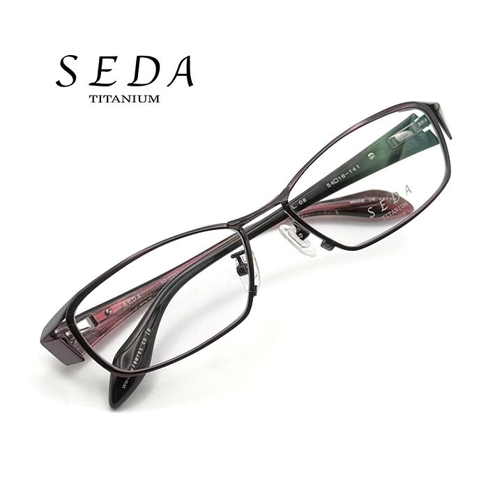 度付きメガネ 眼鏡 SEDA TITANIUM SD-2207 チタン アイウェア 1.60薄型