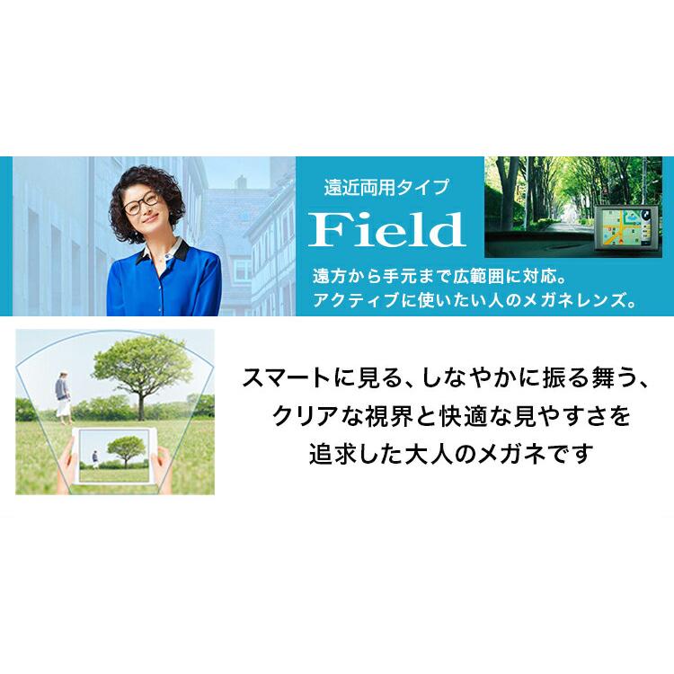 HOYA 遠近両用レンズ スぺクティーHG(Field/City/Room)内面累進設計