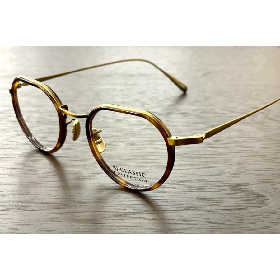 BJ CLASSIC COLLECTION BJクラシックコレクション PREM124CW NT C355 メガネ フレーム メンズ
