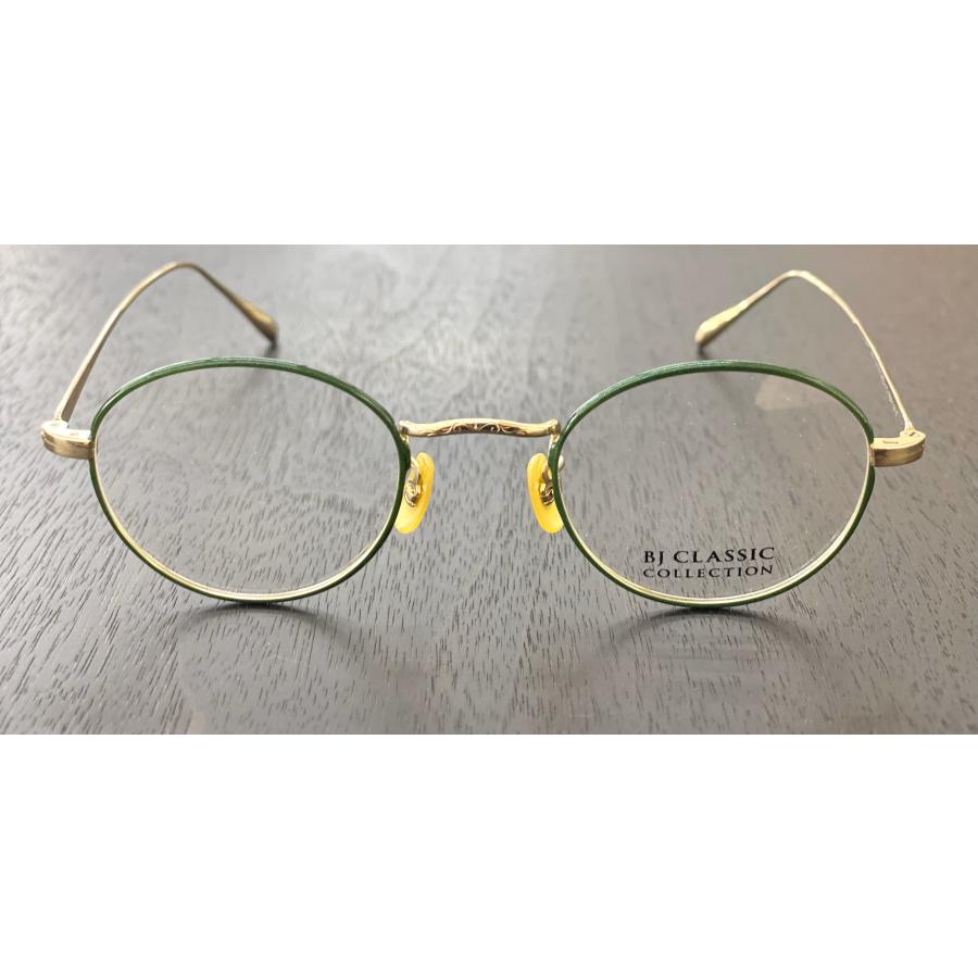 BJ CLASSIC COLLECTION / フレームのみ/メガネ/チタン/GRN/メンズ/PREM-118S BJ CLASSIC COLLECTION BJクラシックコレクション PREM-118S NT C-1-7