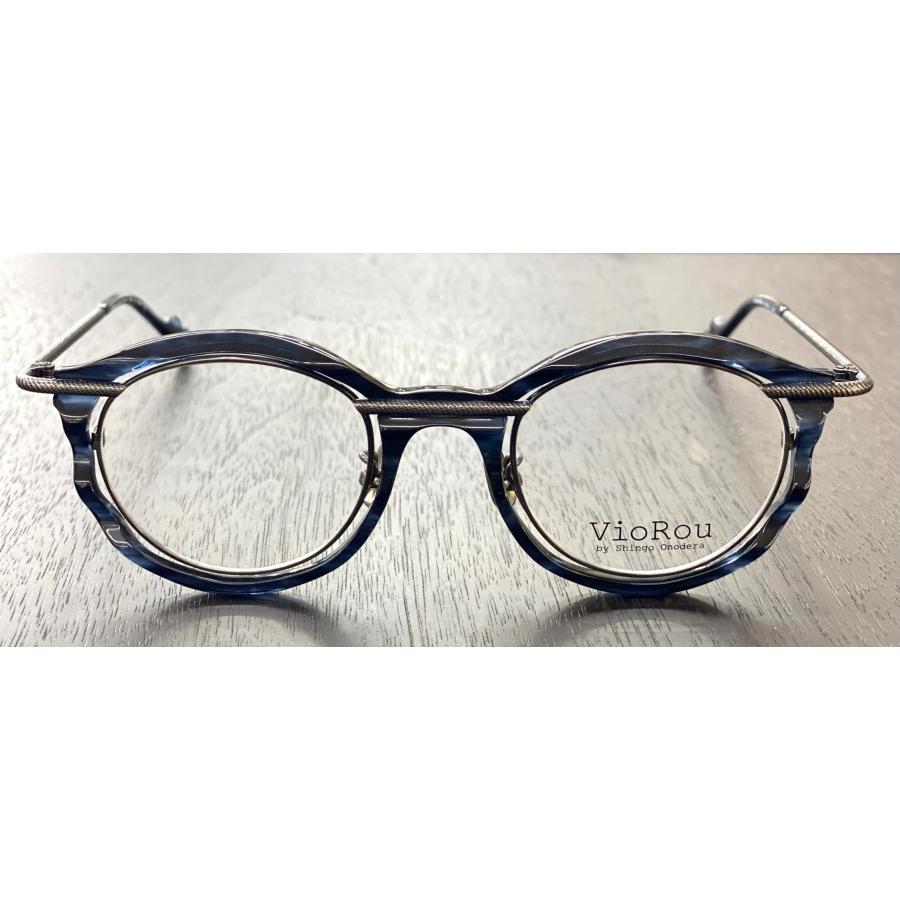 VioRou ヴィオルー Maiko 43サイズ col1159 メガネ フレーム メンズ