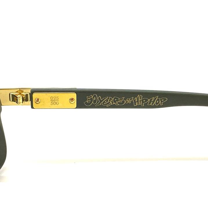 CAZAL カザール　レジェンズ  50周年モデル   607-3　Hip　Hop　050　 56サイズ  シリアルナンバー　025  Limited Edition メンズ　レディース　｜eye-eye-glasses｜04
