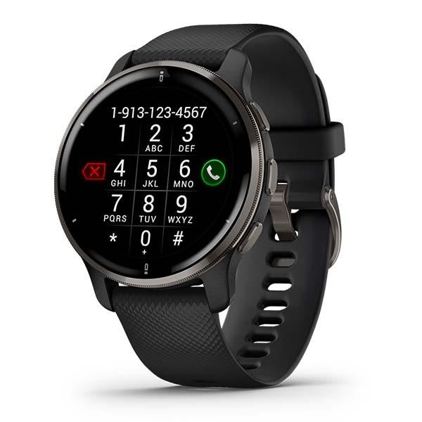 GARMIN ガーミン VENU 2 PLUS ベニュー 2 プラス Black with Slate 010  