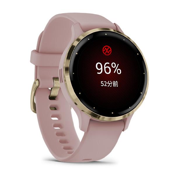 GARMIN ガーミン VENU 3S ベニュー Pink Dawn / Peach Gold 010 GARMIN ガーミン VENU 3S ベニュー Pink Dawn / Peach Gold 010