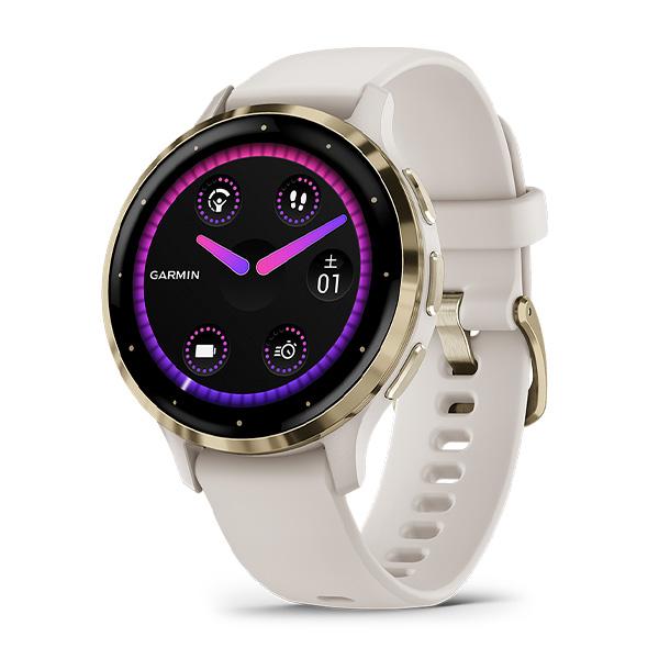 GARMIN（ガーミン） VENU 3S ベニュー 3S Ivory / Cream Gold 010 