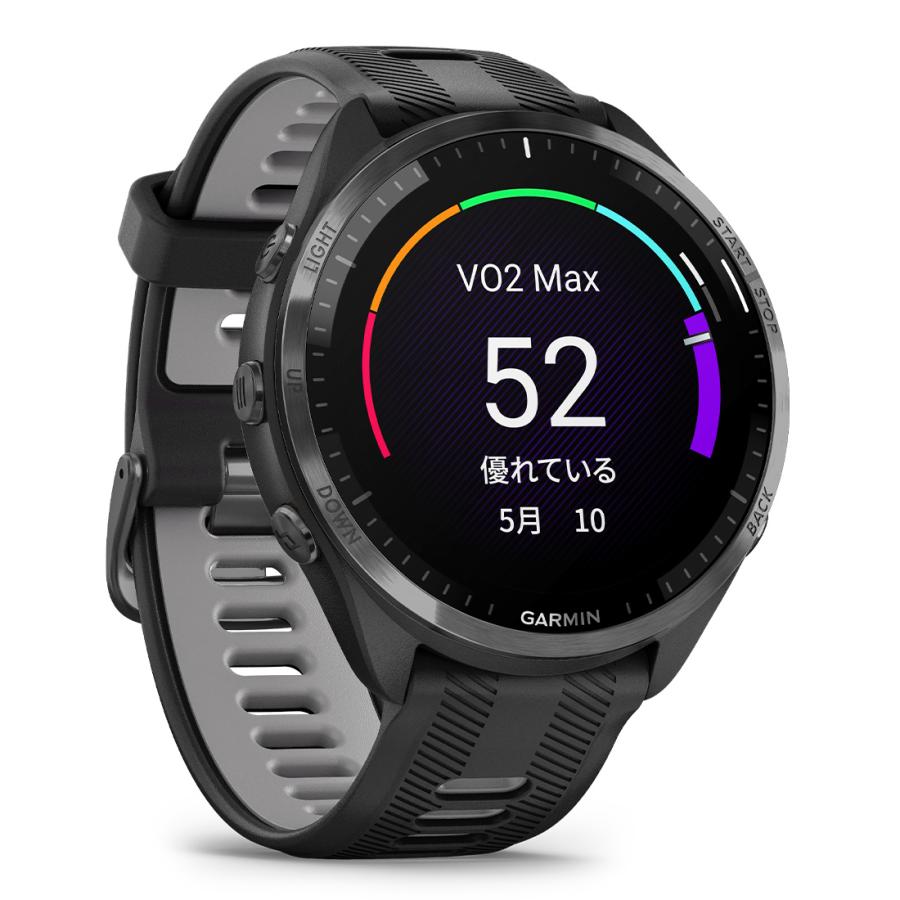 【保護フィルムプレゼント】GARMIN ガーミン Forerunner 965 フォアランナー 965 Black 010-02809-60｜eye-eye-isuzu｜03