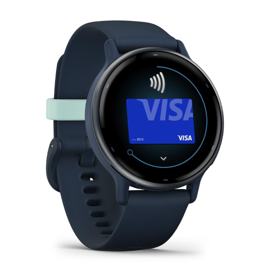 【期間限定特別価格】【保護フィルムプレゼント】GARMIN ガーミン vivoactive 5 Blue / Blue Met ヴィヴォ アクティブ 5 ブルー 010-02862-42｜eye-eye-isuzu｜03