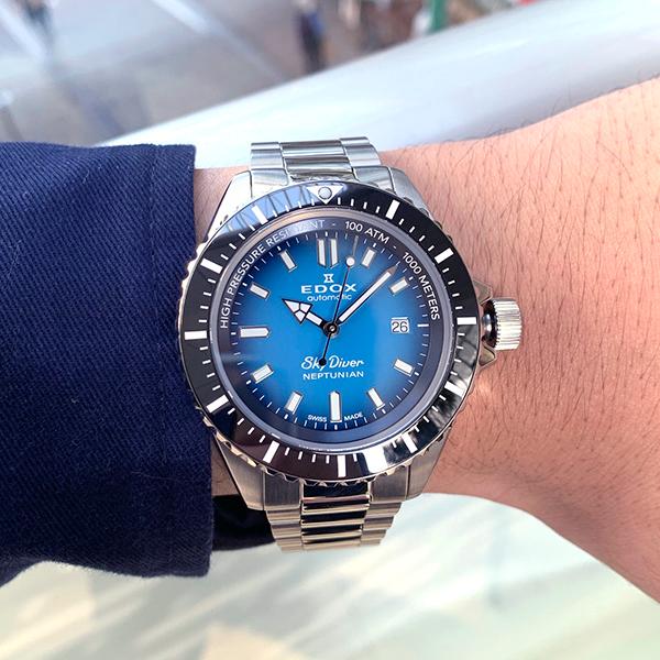EDOX エドックス SKYDIVER スカイダイバー NEPTUNIAN AUTOMATIC EDOX エドックス SKYDIVER スカイダイバー NEPTUNIAN AUTOMATIC
