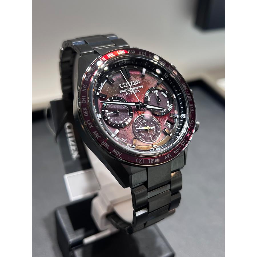 CITIZENシチズンATTESAアテッサ エコ・ドライブGPS衛星電波時計ダブル