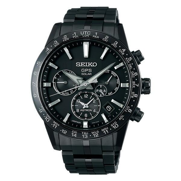 【ノベルティプレゼント】SEIKO セイコー ASTRON　アストロン 5X Series メンズ ブラック SBXC037 ソーラーGPS衛星電波時計 腕時計｜eye-eye-isuzu