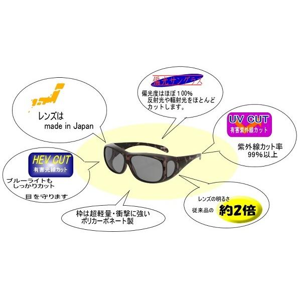 ジーロット zealot偏光オーバーサングラスライト ZE-OG01L ジーロット zealot偏光オーバーサングラスライト ZE-OG01L