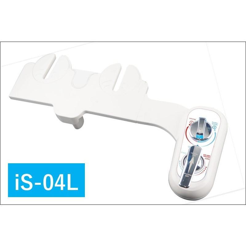 3点ユニットバス専用 無電源温水洗浄便座iS-04L (左手操作用） 電源