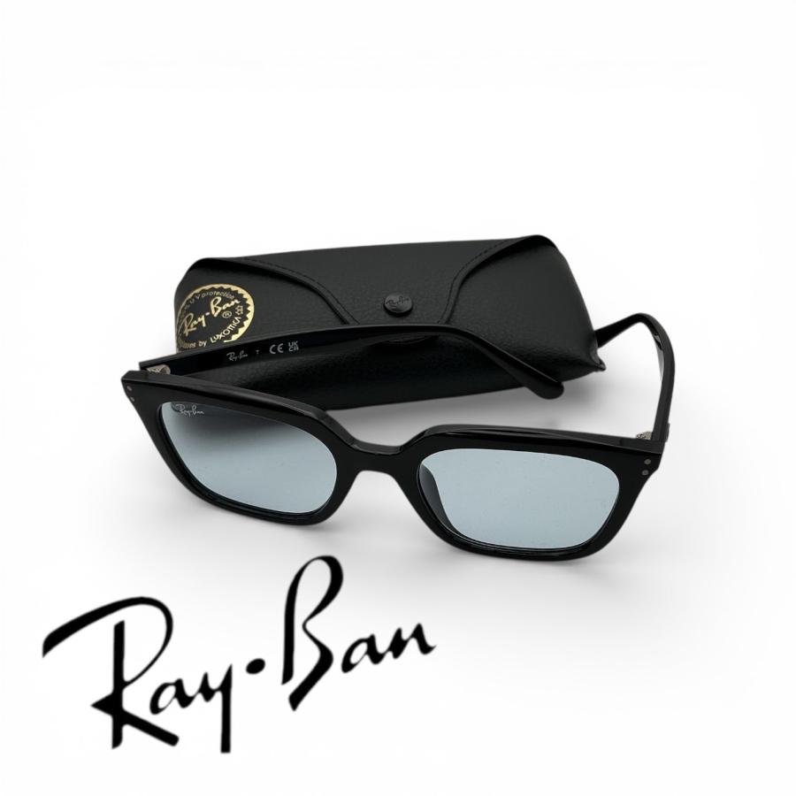 レイバン サングラス 0RB4439D 901/72 Black／Light Blue　ユニセックス　ハイブランド | Ray-Ban