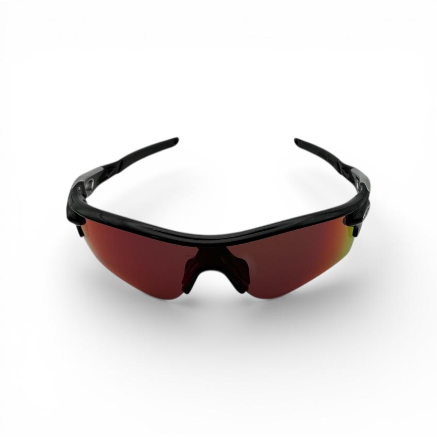 オークリー サングラス OO9206-25 RadarLock Path AsiaFit（Low Bridge Fit ） Prizm Ruby Iridium／Polished Black　ユニセックス　ハイブランド | OAKLEY | 01
