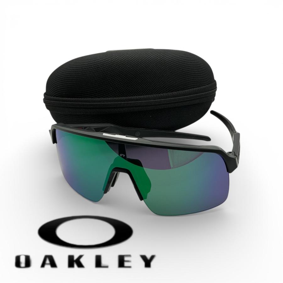 オークリー サングラス OO9463A-0939 Sutro Lite AsiaFit(Low Bridge Fit) Prizm Jade／Matte Carbon　ユニセックス　ハイブランド | OAKLEY
