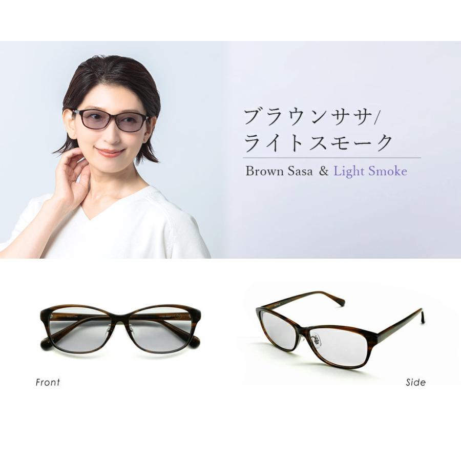 サングラス レディース メラニンサングラス 女性用 UVカット ブルーライトカット CA-S607｜eyeforyou｜18