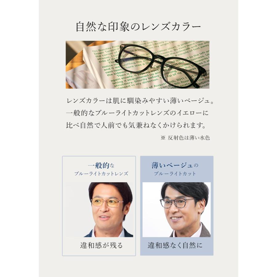 老眼鏡 おしゃれ メンズ ブルーライトカット UVカット CN-9724