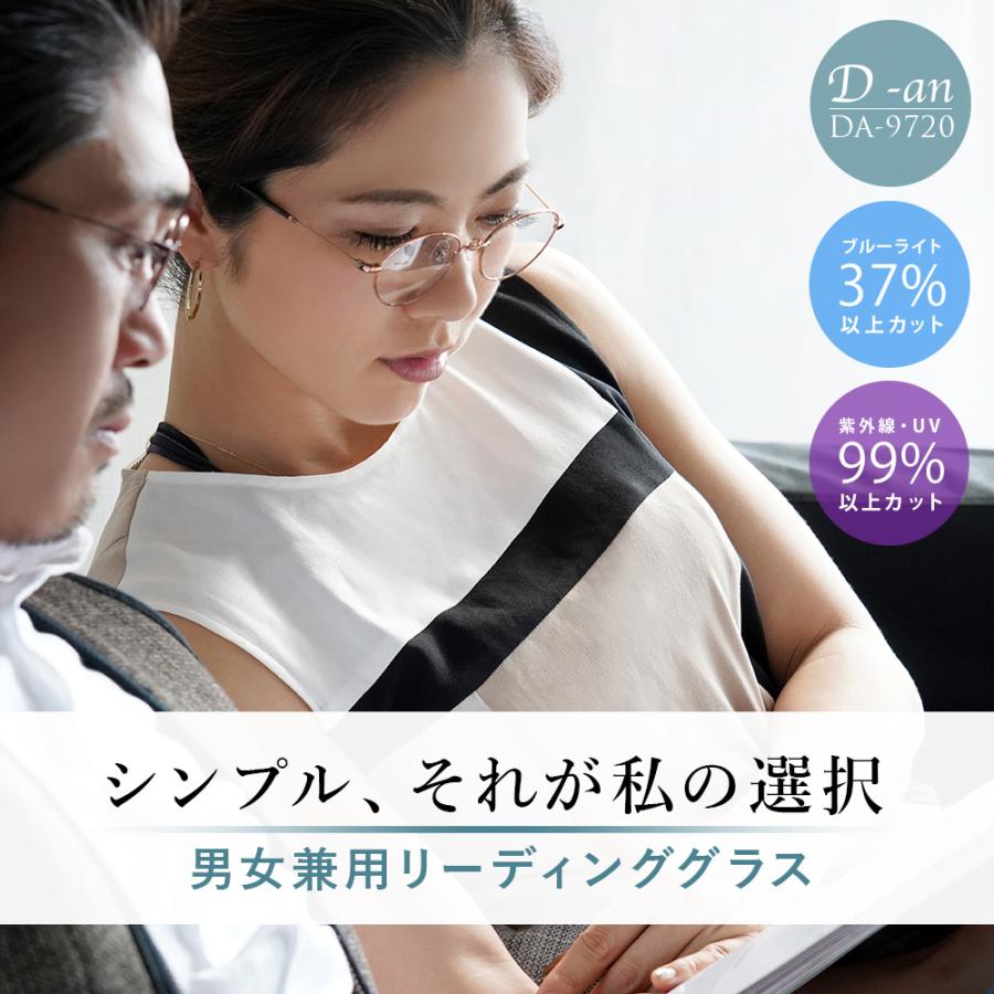 日本未発売 老眼鏡 おしゃれ レディース ブルーライトカット リーディンググラス シニアグラス 日本製レンズ Da 97