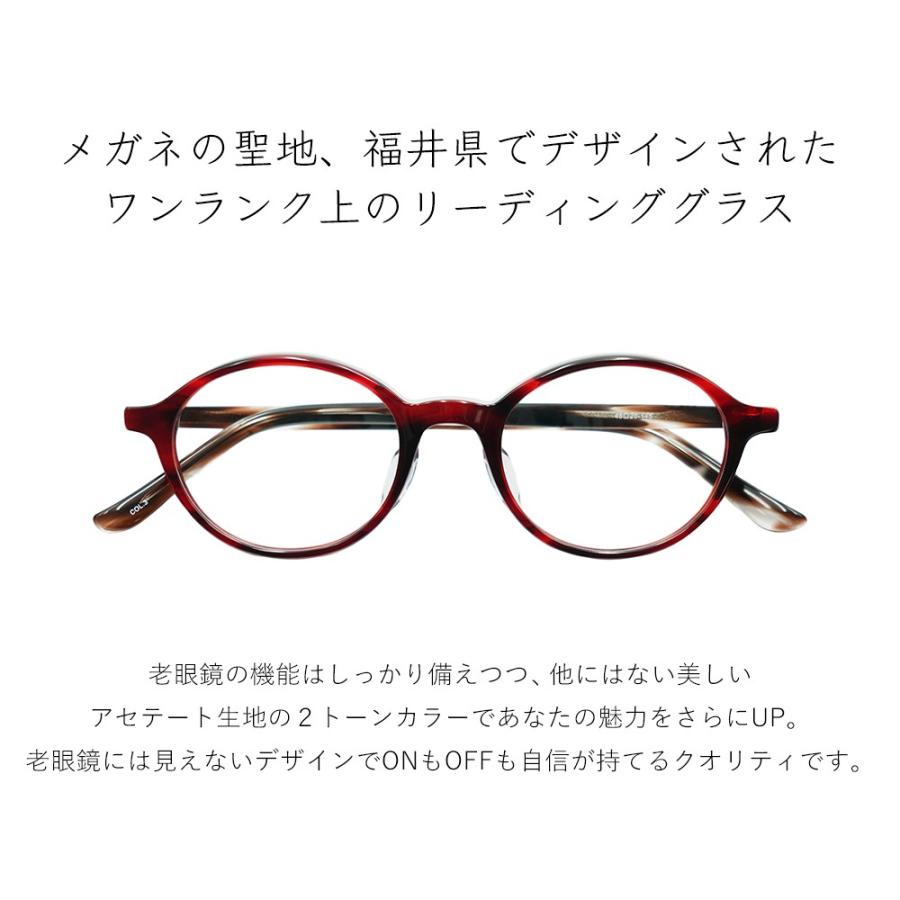 老眼鏡 おしゃれ レディース ブルーライトカット リーディンググラス  シニアグラス 日本製レンズ VS-R-801｜eyeforyou｜03