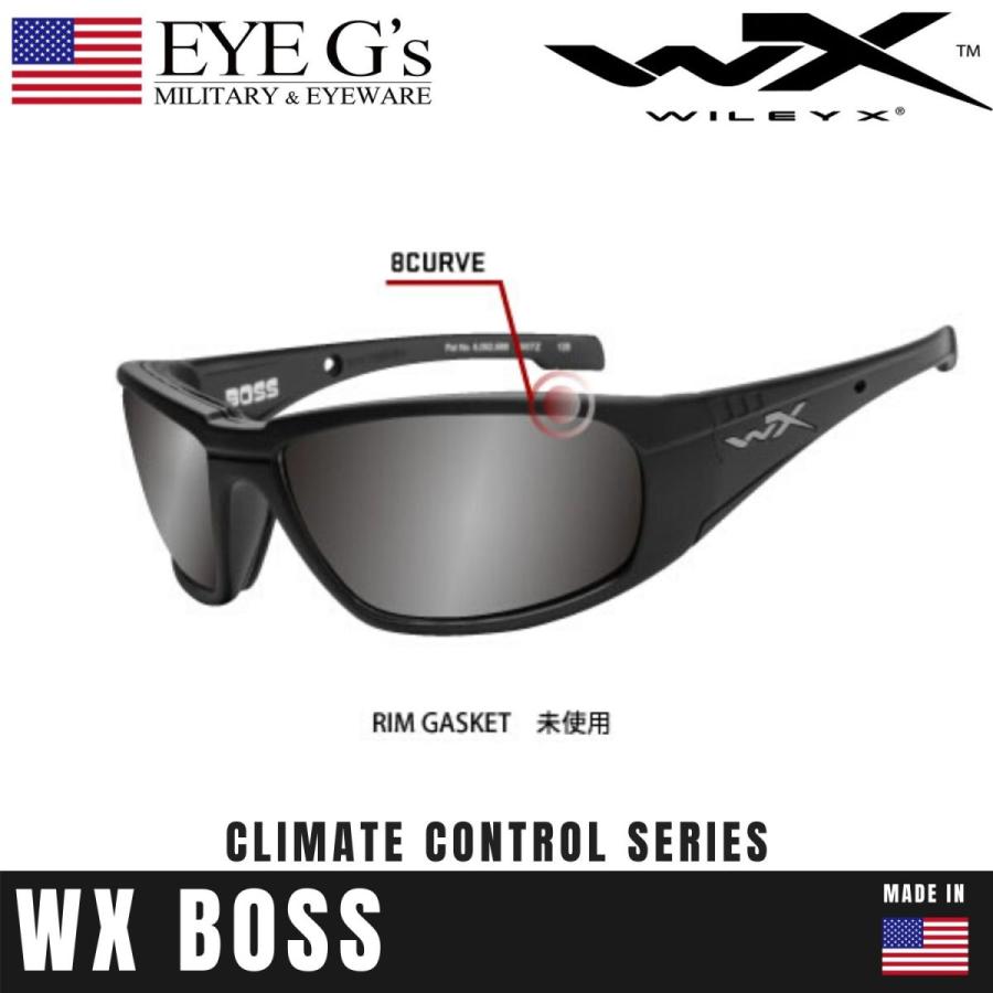 国内正規品 Wiley X Boss Rim Black Wx ワイリーx ボス リム ブラック スモークグレー Uv レンズ 実物 サバゲ 装備 ゴーグル サングラス E Wx Wxj Ccboss03d Eyeg S 通販 Yahoo ショッピング