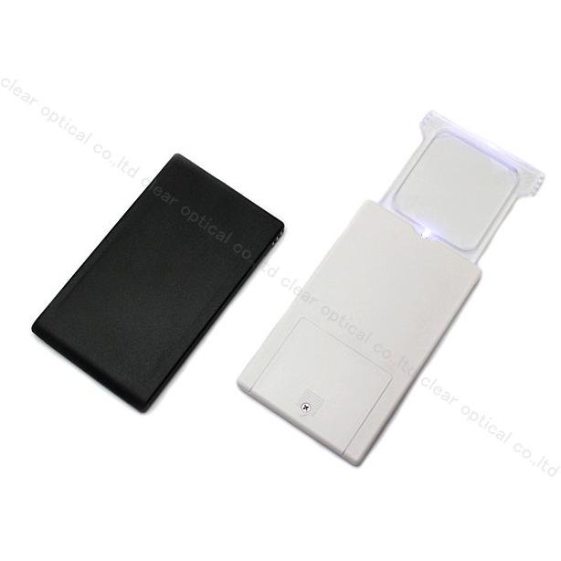 ルーペ 拡大鏡 老眼 虫メガネ Ledライト付き 薄型 2倍 Led 3944 クリアー光学 Led 3944 ルーペのお店アイラック 通販 Yahoo ショッピング