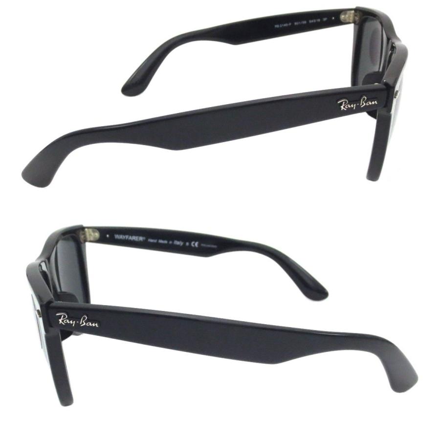 【美品】Ray-Ban レイバン RB2140-F 偏光サングラス 54 黒 Ray-Ban レイバン 偏光 サングラス RB2140F-901/58-54サイズ