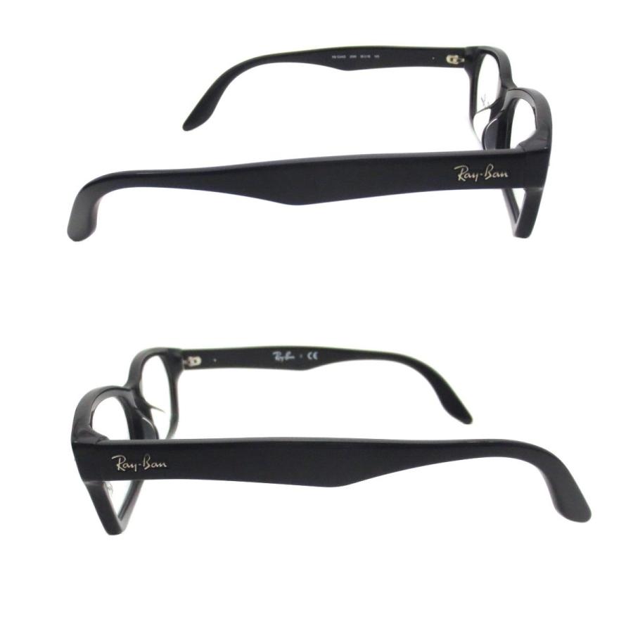 【色が変わる調光レンズブルー・パープル】 レイバン  Ray-Ban RX5344D 2000（55）調光メガネセット（調光サングラス 調光レンズセット）の画像