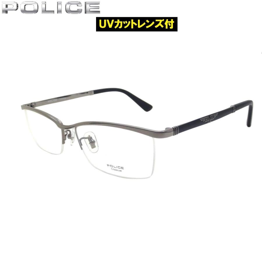 ダテメガネは13時注文まで当日出荷可 ポリス メガネ フレーム 伊達メガネ 眼鏡 Police Vplb04j 0568 サイズ56 Vplb04j アイマックス 通販 Yahoo ショッピング