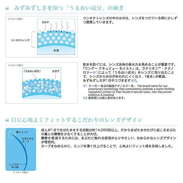 ワンデー アキュビュー モイスト (90枚パック) 2箱 コンタクトレンズ 1day ジョンソン＆ジョンソン (代引不可)｜eyemedic｜02