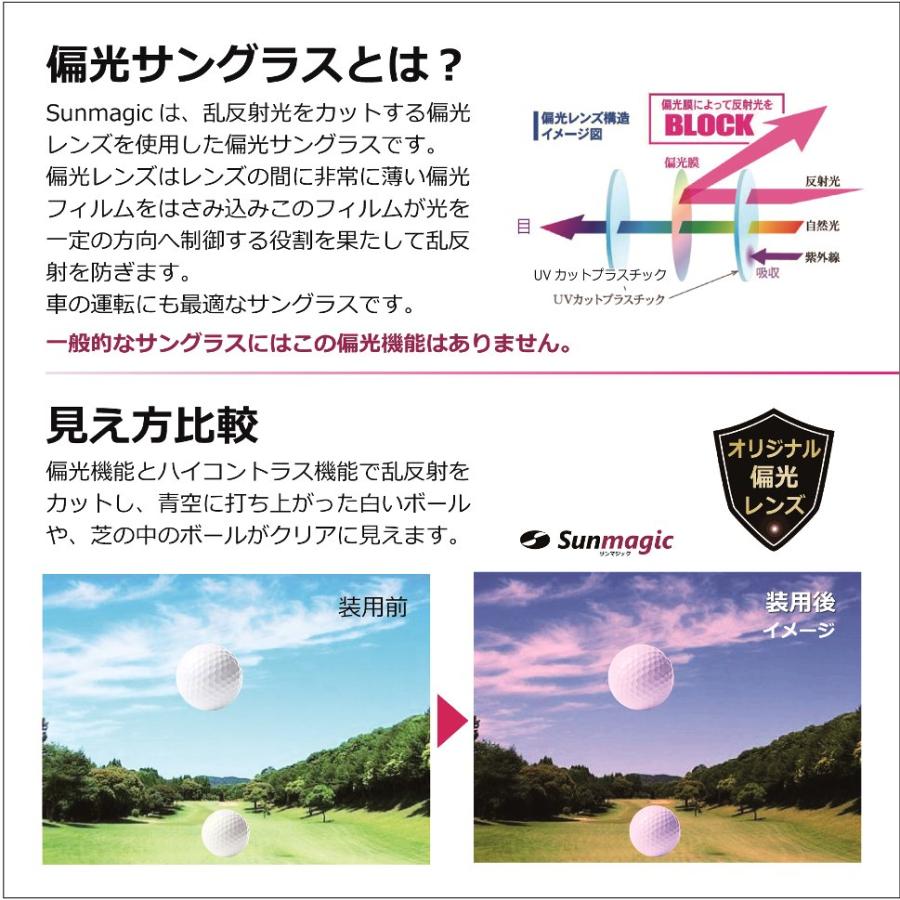 テニス・ゴルフ専用 偏光サングラス 日本製偏光レンズ／ スポーツ サングラス 偏光 ゴルフボールがクリアに！ メンズ レディース 人気 ／CROSSPORTER CP006の画像