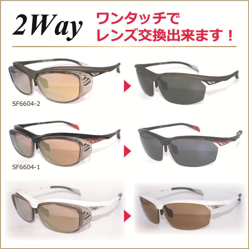 ゴルフ・テニス専用 偏光サングラス 日本製レンズ FILA／ ゴルフ用