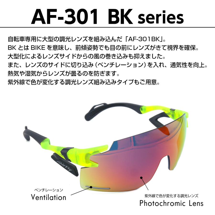 AirFly エアフライ 鼻パッド ない サングラス AF-301 31BK メンズ