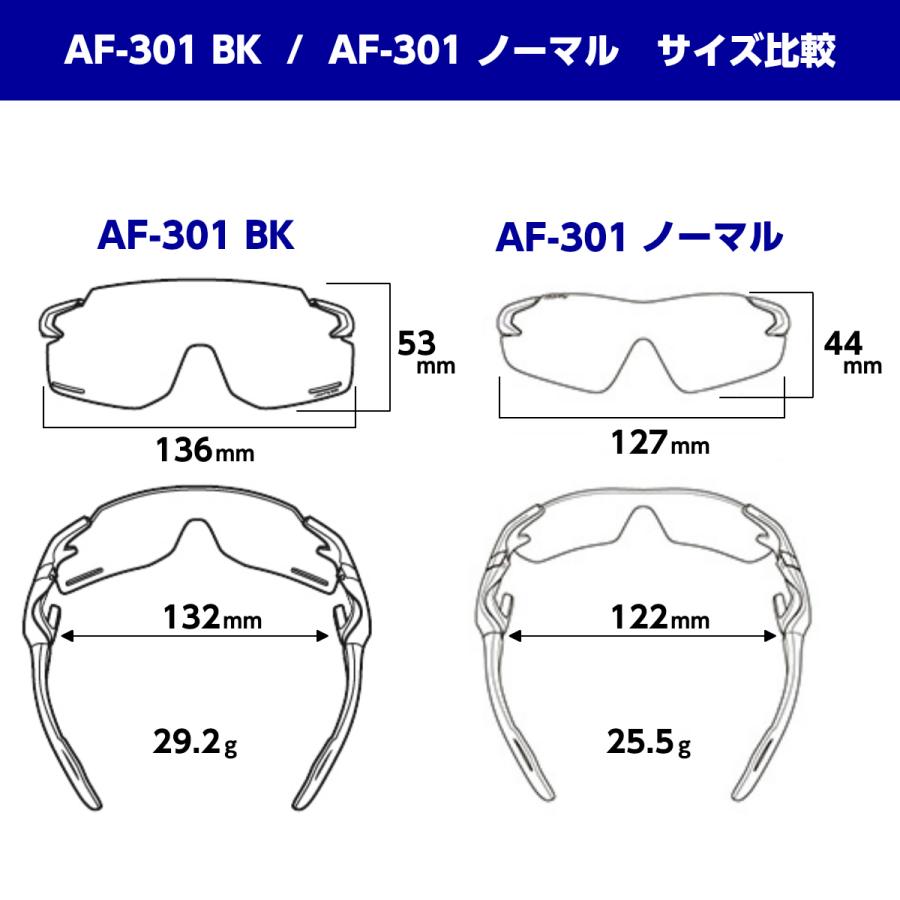 AirFly エアフライ 鼻パッド ない サングラス AF-301 33BK メンズ