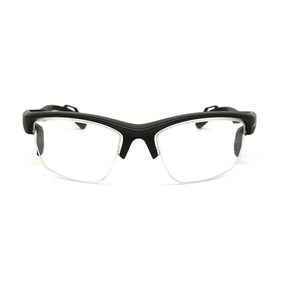 エアフライ 度付きクリアレンズ AF-303 col.1 AirFly 鼻に跡がつかないスポーツサングラス クリアアダプター UVカット ItoLens ハイカーブ160 6カーブ_1