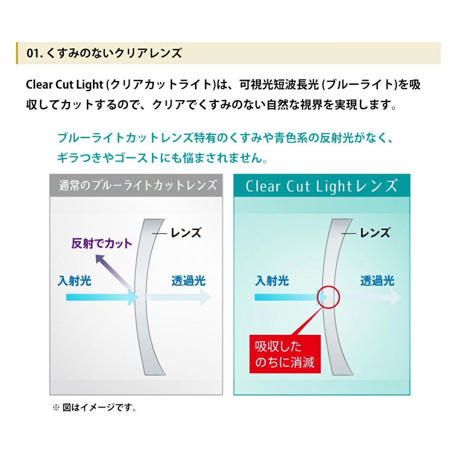 HOYA レンズオプション クリアカットライト HOYA Clear Cut Light