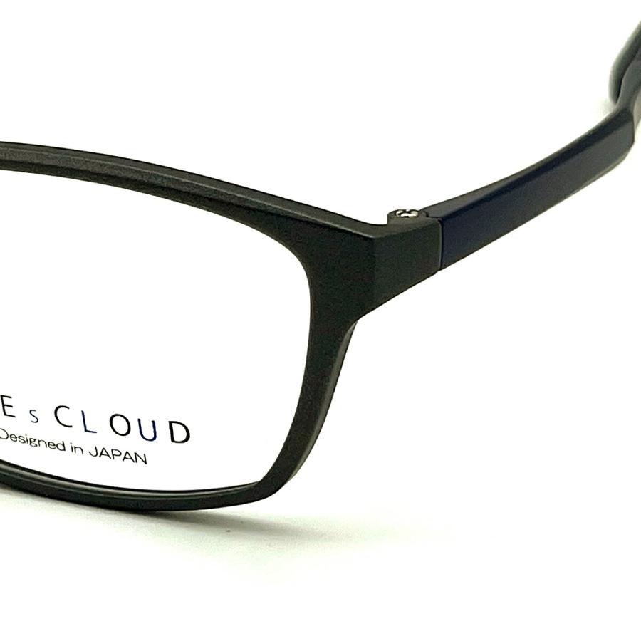 大きいサイズ メガネ EC-1060 col.5 58mm EYEs CLOUD アイクラウド